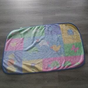 Carter's Types vintage baby blanket (spot see description)